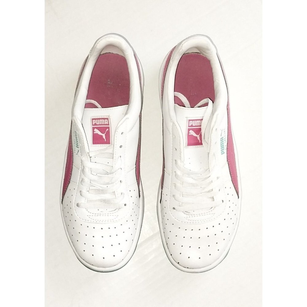 Puma GV Special Sneakers White Pink Size 6Y - Picture 3 of 5